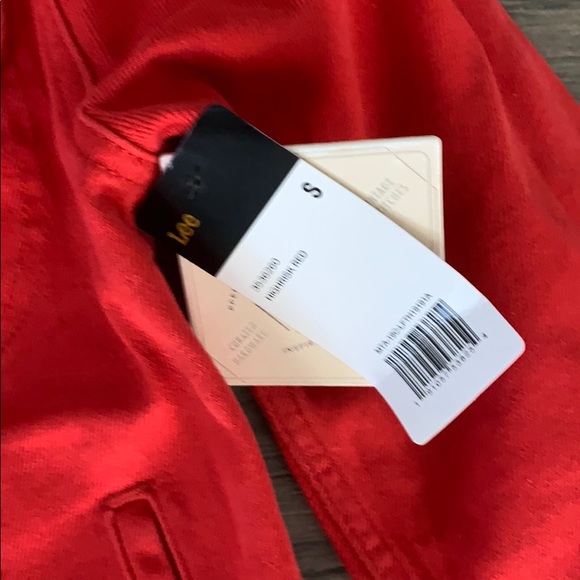 Lee vintage modern rider jacket in red - Picture 4 of 16